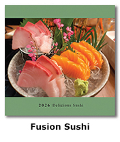 delicious sushi wall large